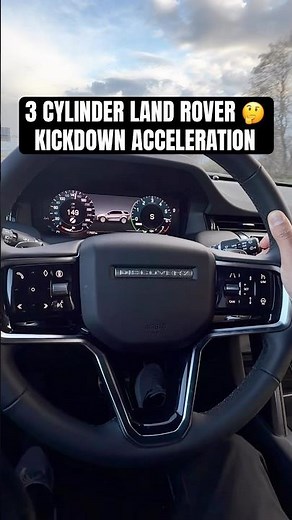 2026 LAND ROVER DISCOVERY SPORT P270e (269 PS combined) KICKDOWN ACCELERATION #catchingcars #hybrid