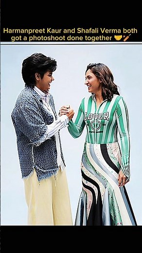 Vogue India photoshoot🔥😍#harmanpreetkaur #shafaliverma #vogueindia #photoshoot #cwc25#worldcupwinner