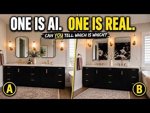 I Let AI Design My Bathroom… Then I Built It