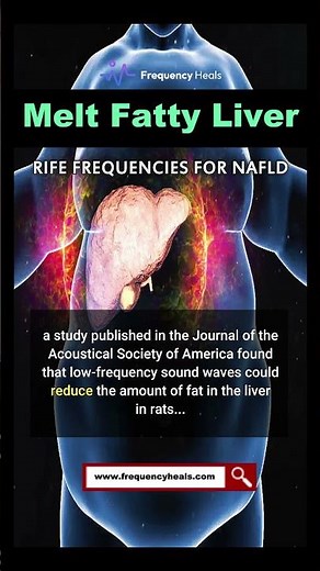 Fatty Liver Repair with RIFE Healing Frequency Sounds #rifefrequency #healingfrequencies