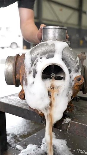 Satisfying Magic Foam Rust Removal! ⚙️✨ #ASMR #Restoration