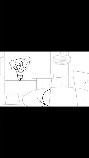 "Buttercup, Why Do You Keep Sneaking Out?" Powerpuff Girls Animation Snippet #Powerpuffgirls