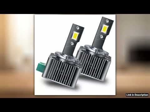 2PCS Powerful HID TO LED Headlight Bulbs D1S D2S D3S D4S D5S D8S 6000K Plug and Play Replace for Fa