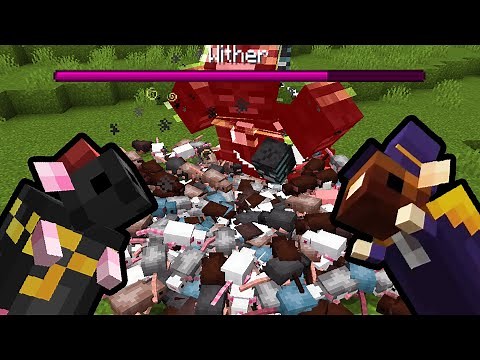 Defeating The Wither With Rats | doctor4t Rats Mischief