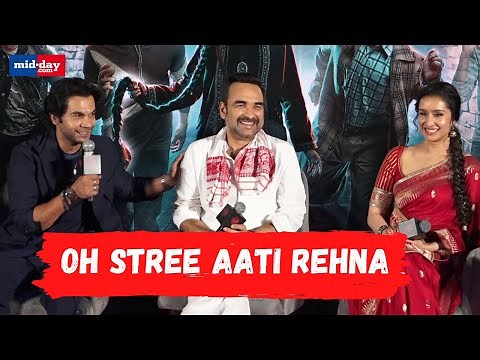 Stree 2 Trailer Launch - Rajkummar Rao, Shraddha Kapoor, Pankaj Tripathi on the sequel