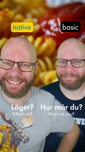 Basic Swedish vs Native Swedish 🇸🇪