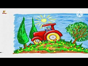 The Tractor | Baby Art | Full Episode @BabyTV