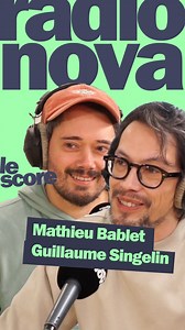 Mathieu Bablet et Guillaume Singelin étaient les invités du Score, l’émission présentée par Charline Roux. @mllegalls Pour nous parler de leur BD « Shin Zero». Découvrez le podcast en intégralité sur toutes les plateformes de streaming et sur nova.fr MGMT - “Kids” David Bowie - “Heroes” Billie Eilish - “Birds of a Feather” Kendrick Lamar & SZA - “All The Stars” Daft Punk - “Harder, Better, Faster, Stronger” | Radio Nova