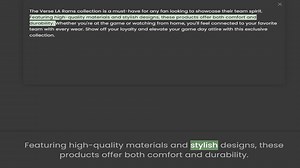 Featuring high-quality materials and stylish designs, these products offer both comfort and durabili