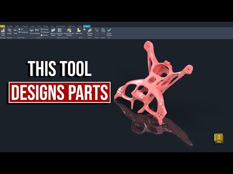 Shape Generator در Inventor | طراحی خودکار قطعات