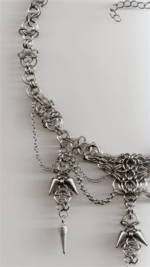 Stardust Jewelry on Instagram: "Reposting the Stardust weave so yall don't lose it ✦ ✦ ✦ #stardustjwlr #chainmailjewelry #chainmailleweaves #tutorial #chainmailtutorial #handmadejewelry #smallbusiness #handmadenecklace #giftideas"