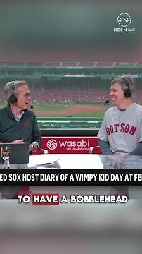 Jeff Kinney on Love For Boston Sports & Red Sox Bobblehead Moment