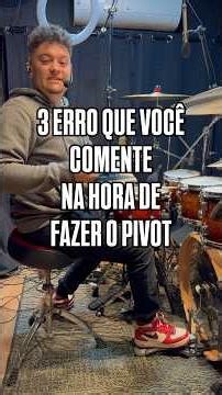 3 erros que você comente na hora de fazer o pivot #drummer #bateristas #drums #drumcover #musicos