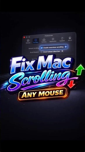 🔥 This FREE App Fixes Mac Scrolling Completely !