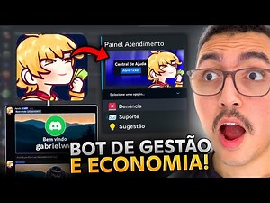 MELHOR BOT PARA ENGAJAR SUA COMUNIDADE! TUTORIAL APOLO BOT (Economia, Ticket, Boas-vindas e mais!)