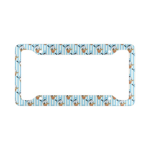 Donald Duck Metal License Plate Frame, Disney Car Decor, Gift for Disney Lovers, Cute Auto Accessories, Travel Enthusiast, Disney Tag Decal - Etsy