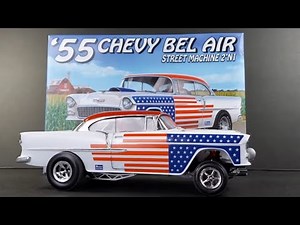 Monogram 55 Chevy Gasser St Machine