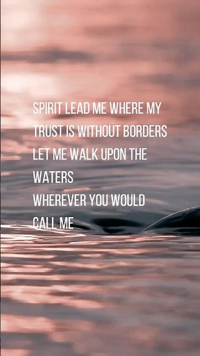 Oceans (where my feet may fail) | Hillsong | lyrics ❤️‍🩹✝️