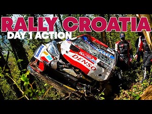 Rally Croatia: High Speed Highlights From Day 1 | WRC 2021