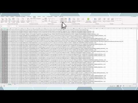 Convert CSV to Understandable XLS in Excel