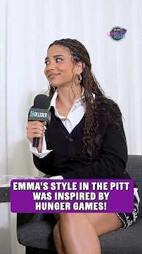 Emma's Style in The Pitt Was Inspired By The Hunger Games