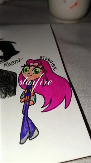 draw starfire with me // easy drawing #art #drawing