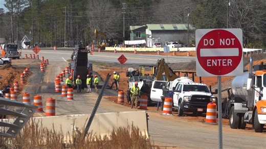 Bridge replacement brings traffic changes to Garners Ferry Road in Eastover
