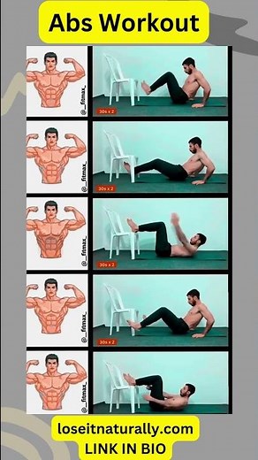 Simple and Effective Abs Routine With a Chair
