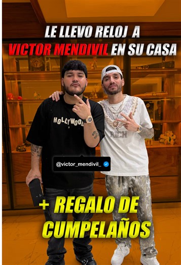 Sorpresa de cumpleaños para Víctor Mendivil con Hublot