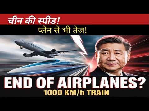 China’s 1,000 Km/h Train Is REAL? The Maglev That Could Beat Airplanes!