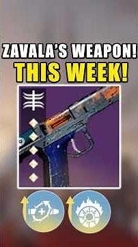 Zavala Is Selling the Evening SI4 SIDEARM THIS WEEK! #destiny2