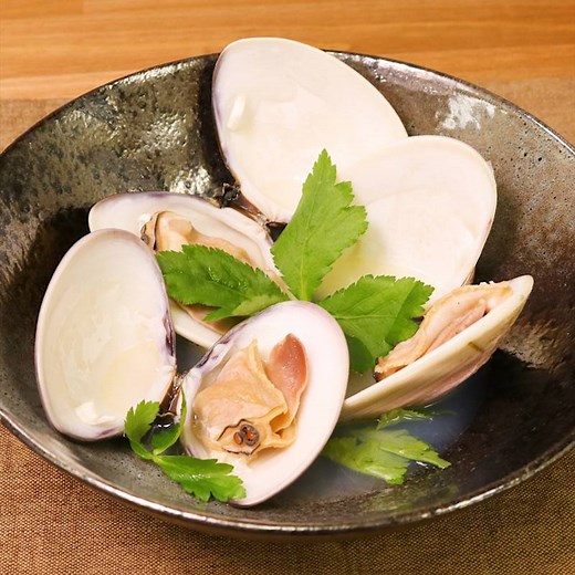 バター香る ハマグリの酒蒸し 作り方・レシピ | クラシル