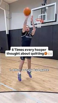 Moments where every Hooper wanted to quit Basketball for good🏀🚫✌🏻 Which one’s happened to you?