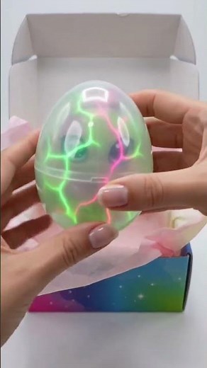 unboxing glowing alien egg toy #viral #trendingshorts