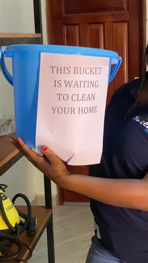 We’re always ready to serve you. The buckets are ready, the mops, everything. It’s you who has taken long to book. Call us now on 0705551408/ 039 3246084 #kweezacleaning #cleaningservices