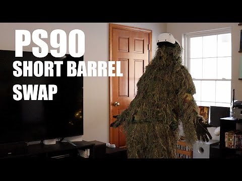 PS90 Short Barrel Swap - Walkthrough with instructions! Drilling only, no cutting.