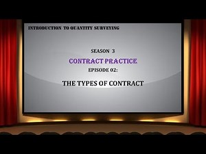 S03E02 The Types of Contract