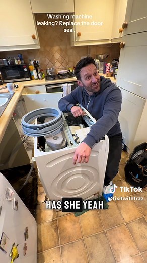 How to Replace a Leaky Washing Machine Door Seal