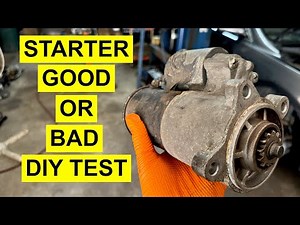 What A Bad Starter Looks And Sounds Like