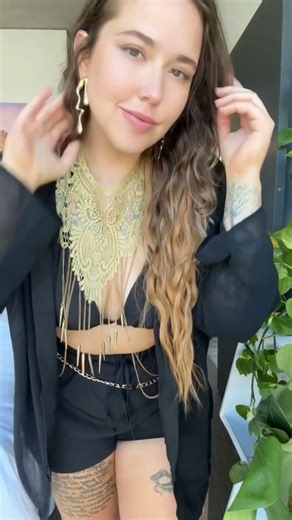 Styling this dreamy black boho set! ✨ Shop LTK in bio! #midsize #ootd