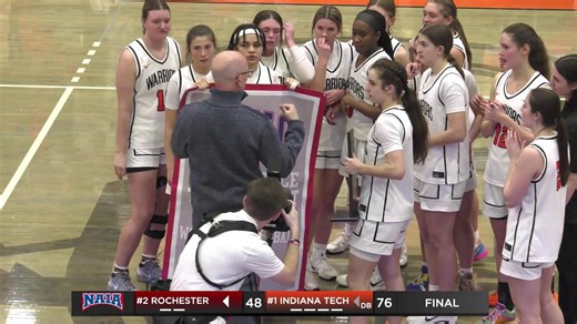 Warriors (26-5) WIN 76-48 vs Rochester (21-10)!!! Tech claims its 6th WHAC tournament championship under Head Coach Jessie Biggs!!! Good Luck to both teams at the 2026 NAIA Women’s Basketball Championship First Round!!! | Indiana Tech Warriors