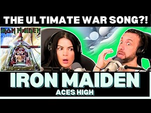 WHAT AN EPIC INTRO! First Time Hearing Iron Maiden - Aces High Reaction!