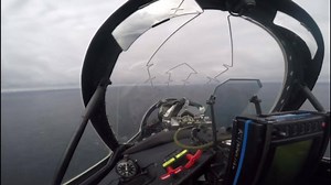 The Royal Navy sent this amazing footage as it takes part in a major NATO exercise. The Hawks are being stationed at Aberdeen International Airport as part of Exercise Joint Warrior. Dramatic video shows the Royal Navy’s Hawk jet maritime aggressor squadron simulating missile attacks on NATO warships – including the new carrier HMS Queen Elizabeth. The jets from 736 Naval Air Squadron, based at RNAS Culdrose at Helston in Cornwall, have also taken part in a 22-aircraft engagement with RAF Typhoo