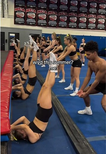 612K views · 4.4K reactions | love hate relationship  #allstarcheer #workout #gym #cheer #fypシ #relatable #trending #xyzbca | Cheerleader Girl | Facebook