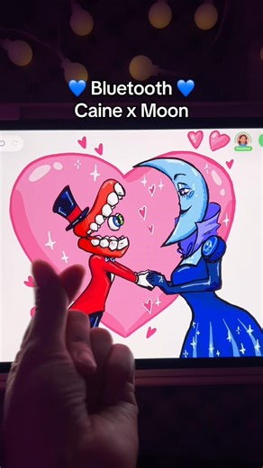 what y'all think about this ship??💙app:Drawly #tadc #bluetooth #theamazingdigitalcircus #drawingapp