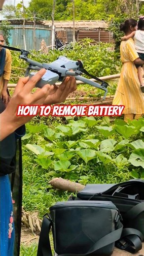DJI Drone Battery Remove Easy Guide || DJI Mini 5 Pro #djidrone #shorts #dji #drone #djimini5pro