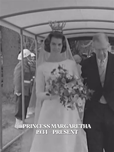 Princess Margaretha of Sweden (1934 - Present) #sweden #swedishroyalty #fyp #foryoupage #royals