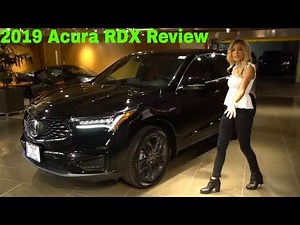 2019 Acura RDX Review / A-Spec / Majestic Black Pearl / Rallye Acura