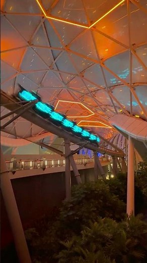 Tron Canopy | Magic Kingdom #disneyshorts #tron #magickingdom