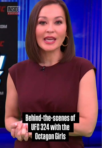 The Octagon Girls will bring that something special to UFC 324 kicking off Saturday night in Las Vegas, and it is debuting on Paramount Plus. UFC is entering a new era of mixed martial arts. Inside Edition's Stacy Gualandi went behind-the-scenes before the big fight to talk to some of the Octagon Girls. Red De La Cruz and Chrissy Blair say their role in the Octagon is not just eye-candy. They also shared their beauty routine for the big event. See more of the UFC Octagon Girls - along with UFC 3